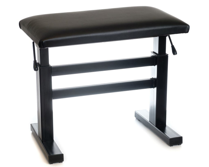 Feurich XD15 Hydraulic Piano Bench; Polished Ebony