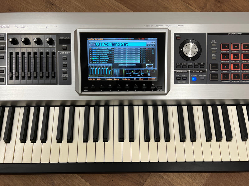 Second Hand Roland FANTOM G8 Synthesizer Serial No: ZW80189