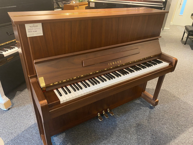 Reconditioned As New Yamaha U1 Upright Piano With Stool; Ser No H1517091