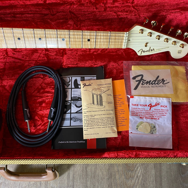 Second Hand Fender Custom Shop Swiss Edition 50's Stratocaster 14 of 20 inc Case
