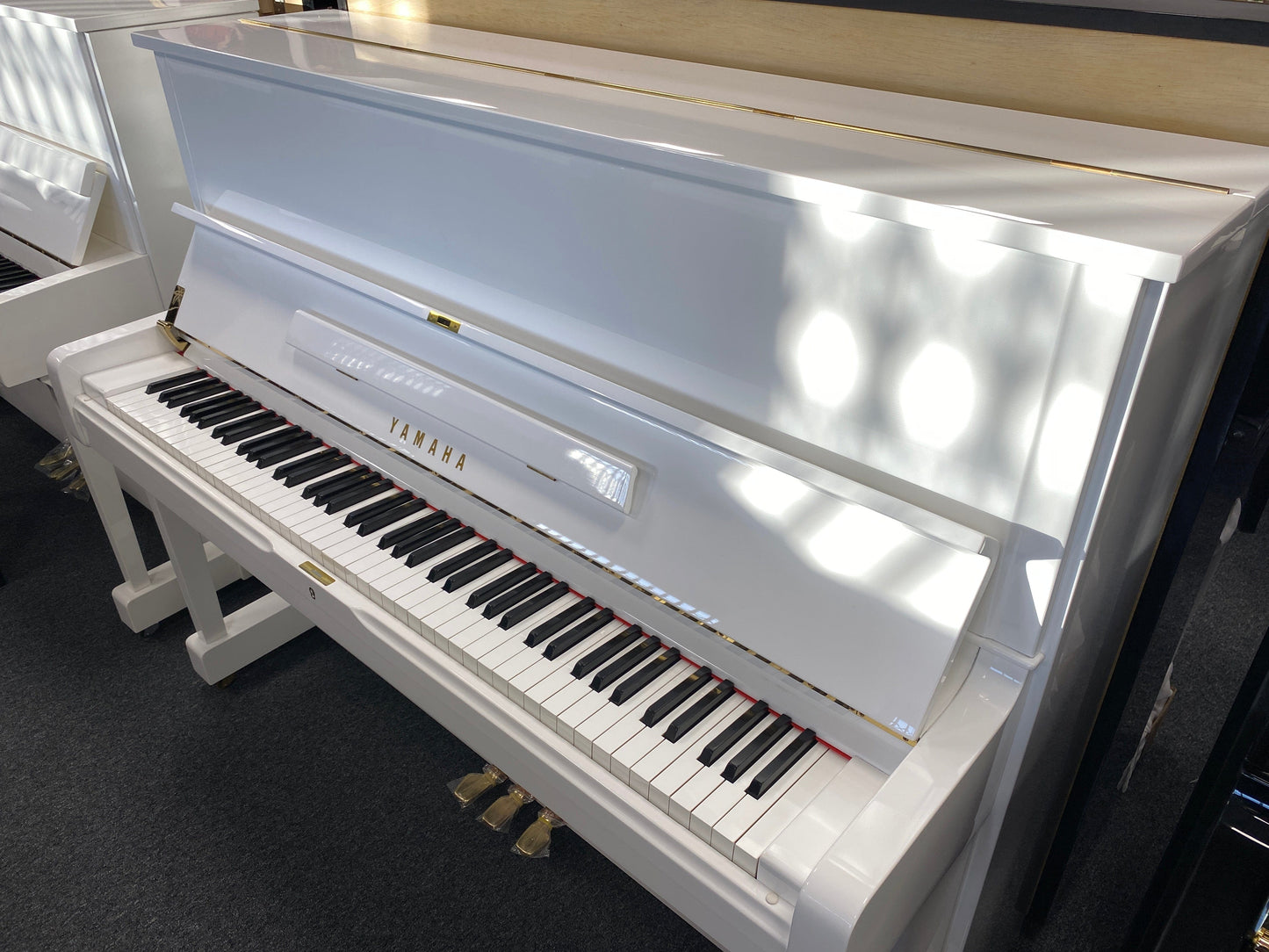 Yamaha U1 Upright Piano With Stool; Ser No H1992625 | Reconditioned As New