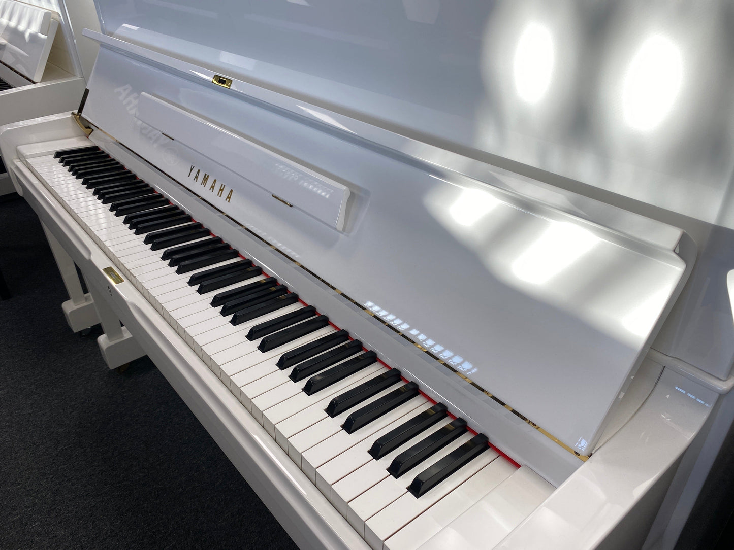 Yamaha U1 Upright Piano With Stool; Ser No H1992625 | Reconditioned As New