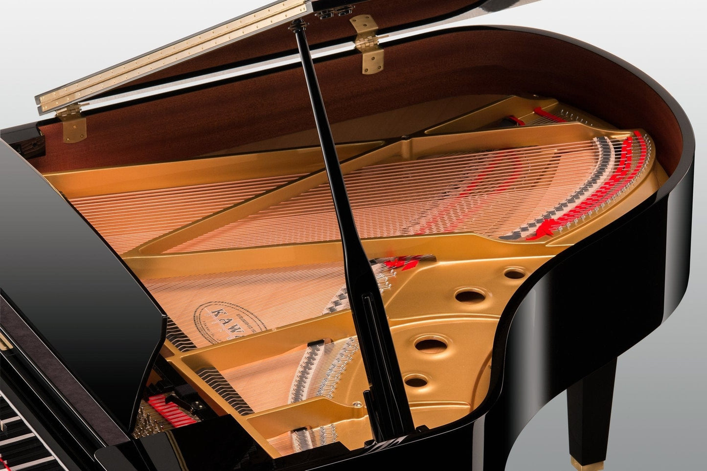 Kawai GL30 AURES 2 166cm Grand Piano; Polished Ebony