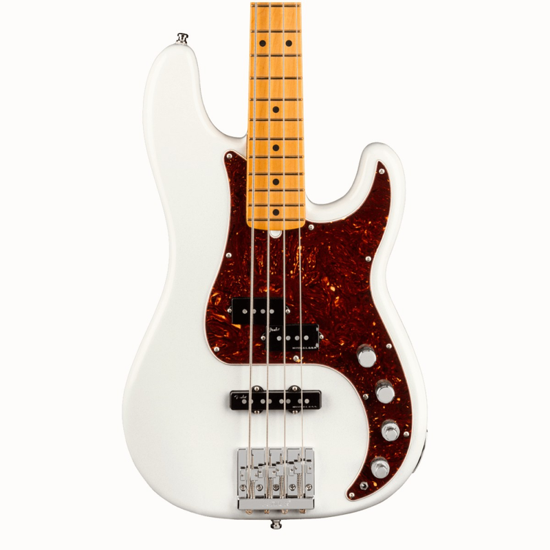Fender American Ultra Precision Bass Maple Arctic Pearl