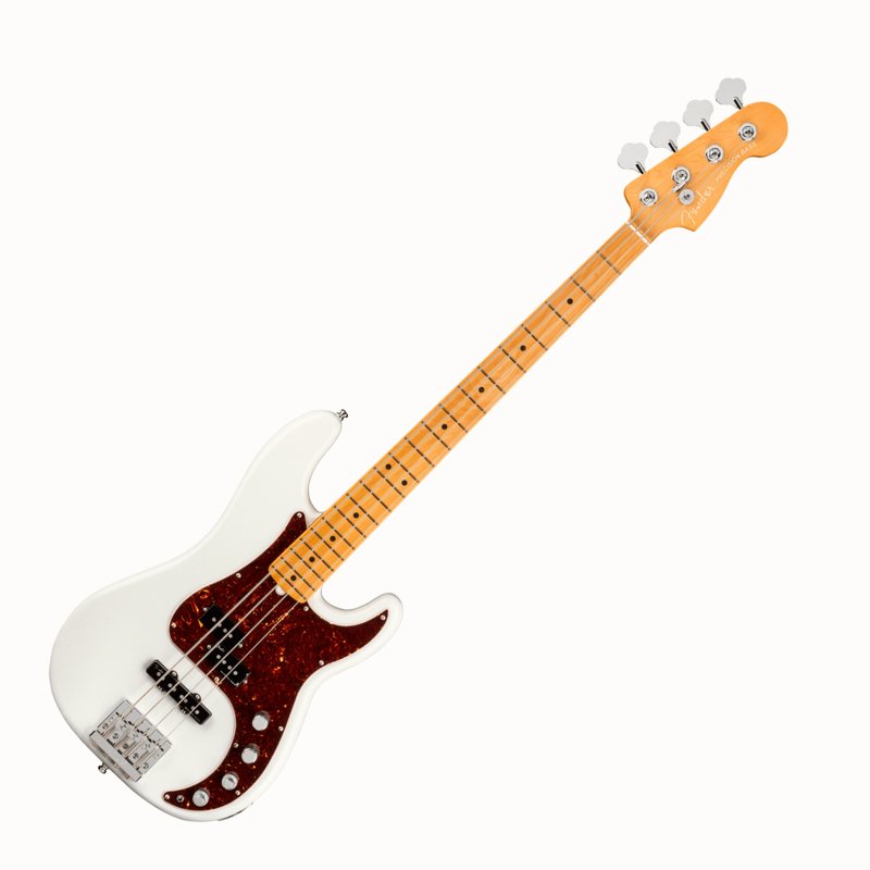 Fender American Ultra Precision Bass Maple Arctic Pearl