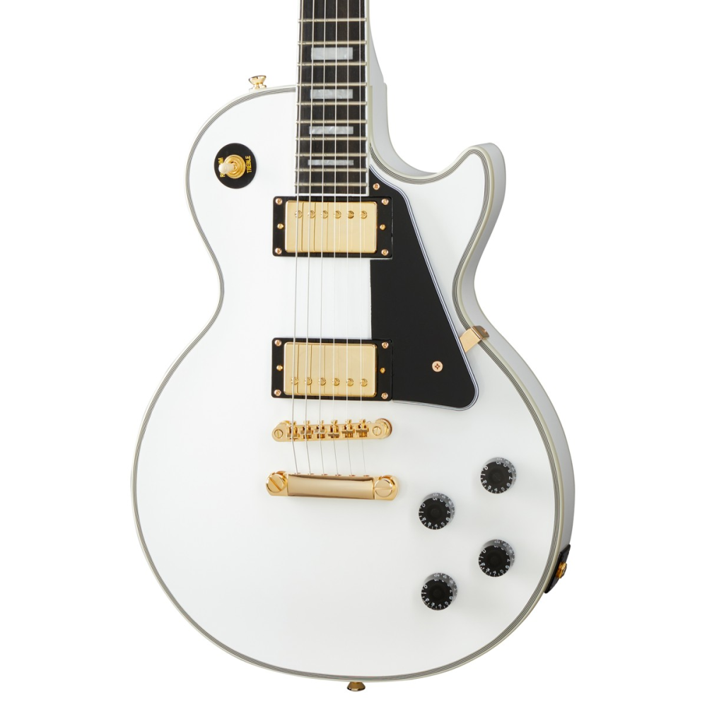 Epiphone Original Collection Les Paul Custom Alpine White Guitar