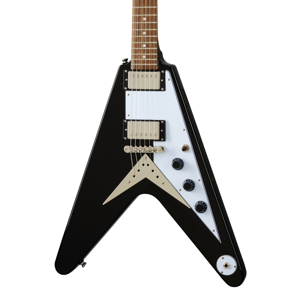 Epiphone Original Designer Collection Flying V Ebony Guitar