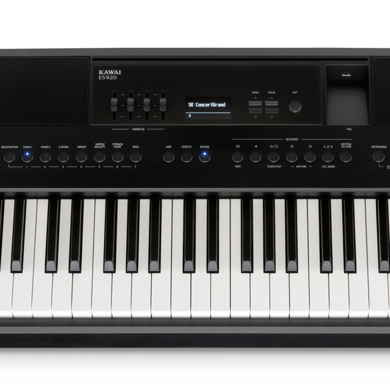 Kawai ES920 Digital Piano; Black