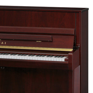 Kawai K200 Upright Piano; Mahogany Polished