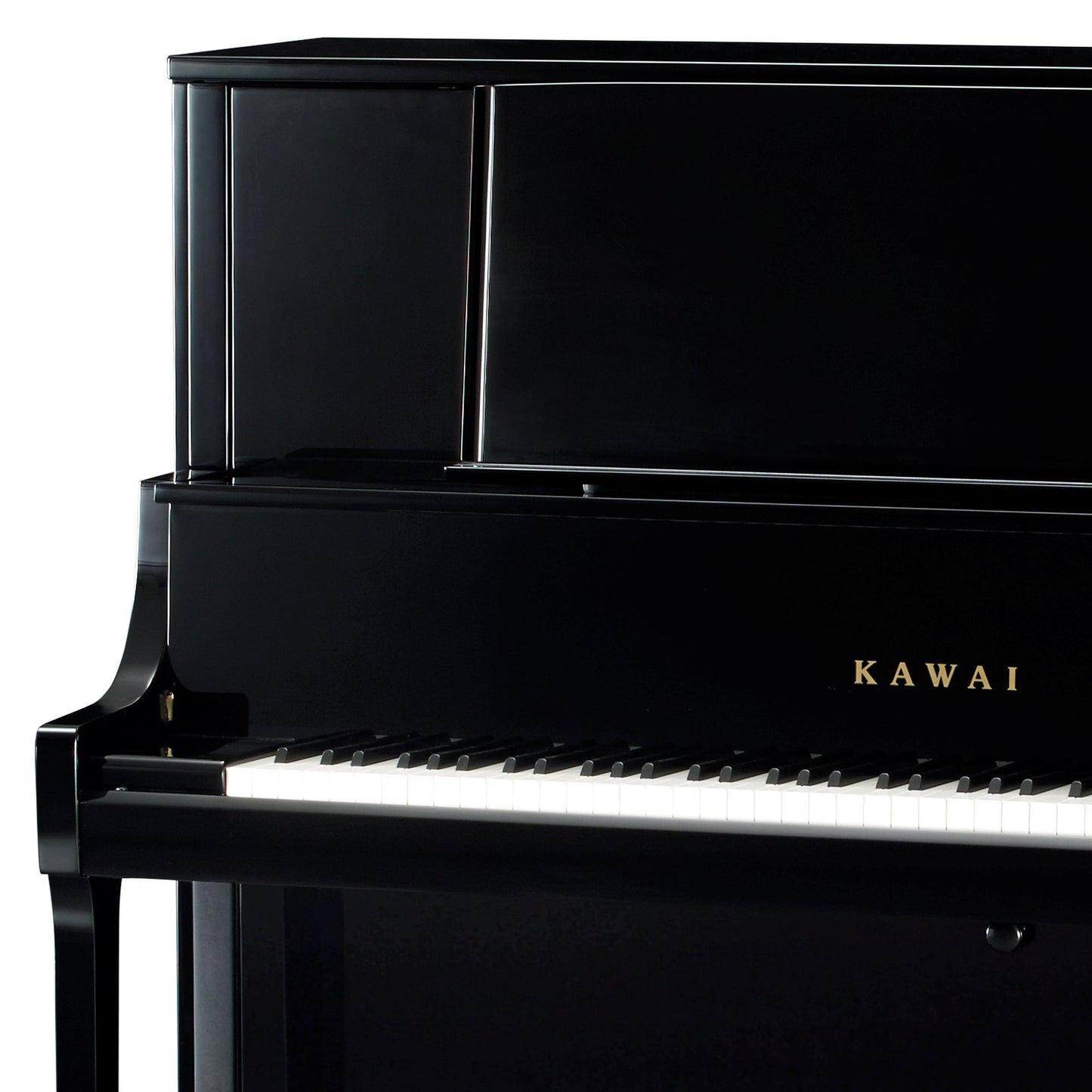 Kawai K800-AS Upright Piano; Polished Ebony