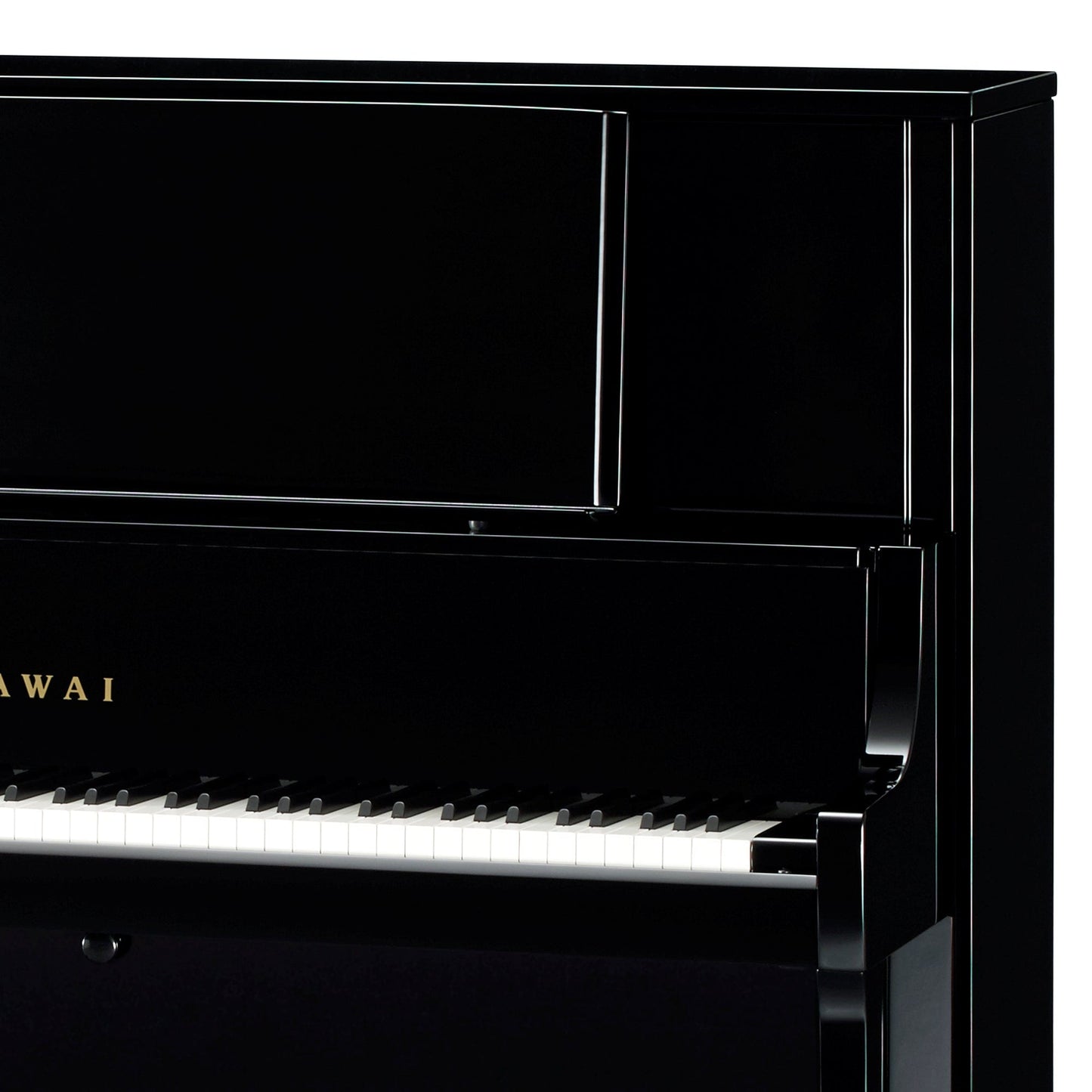 Kawai K800-AS Upright Piano; Polished Ebony