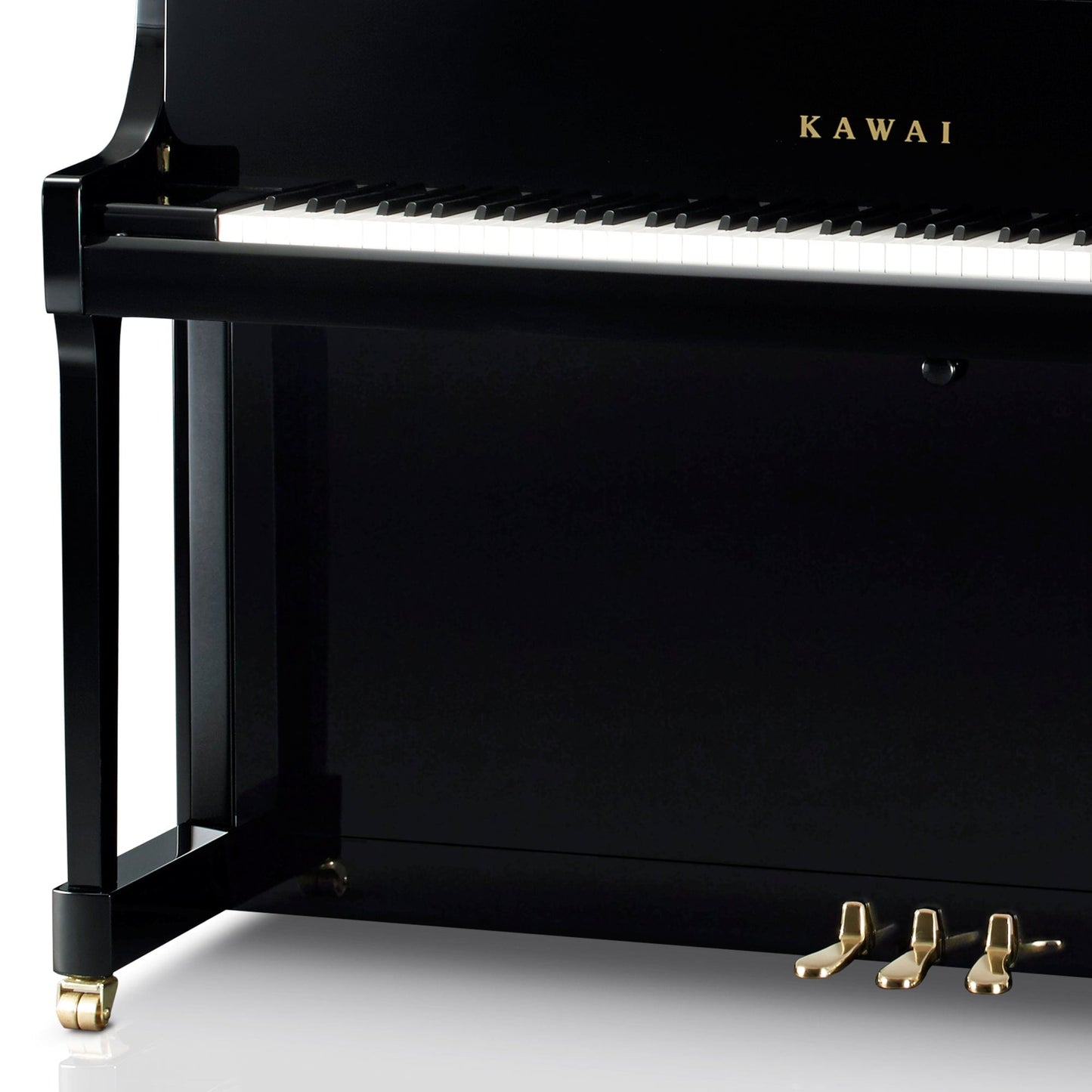 Kawai K800-AS Upright Piano; Polished Ebony
