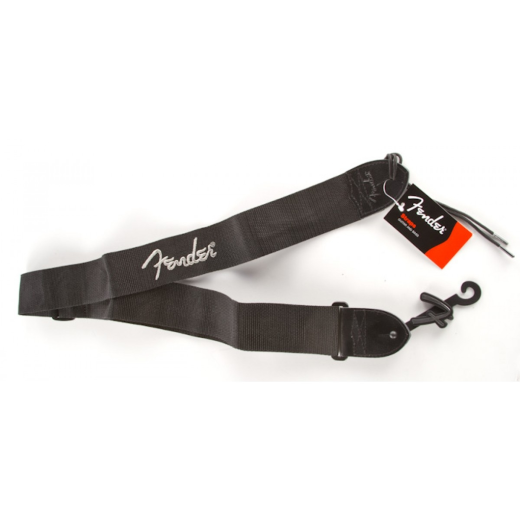 Fender 2 Poly Guitar Strap Grey Fender Logo