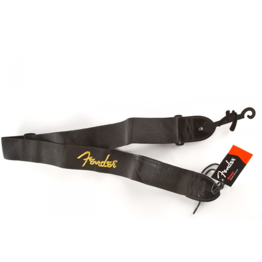 Fender 2 Poly Guitar Strap Yellow Fender Logo