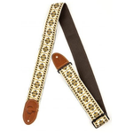 Gretsch G Brand Diamond Brown End Guitar Strap