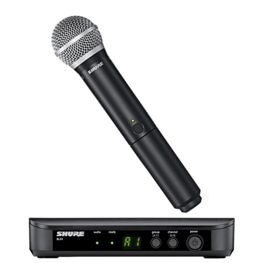 Shure BLX24 and PG58 Wireless Microphone System | Bonners Music Shure BLX24 and PG58 Wireless Microphone System | Bonners Music