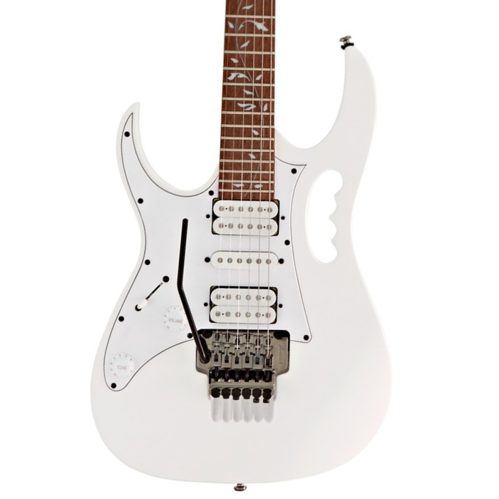 Ibanez JEMJRL Lefthand Jem Junior White Vai Guitar