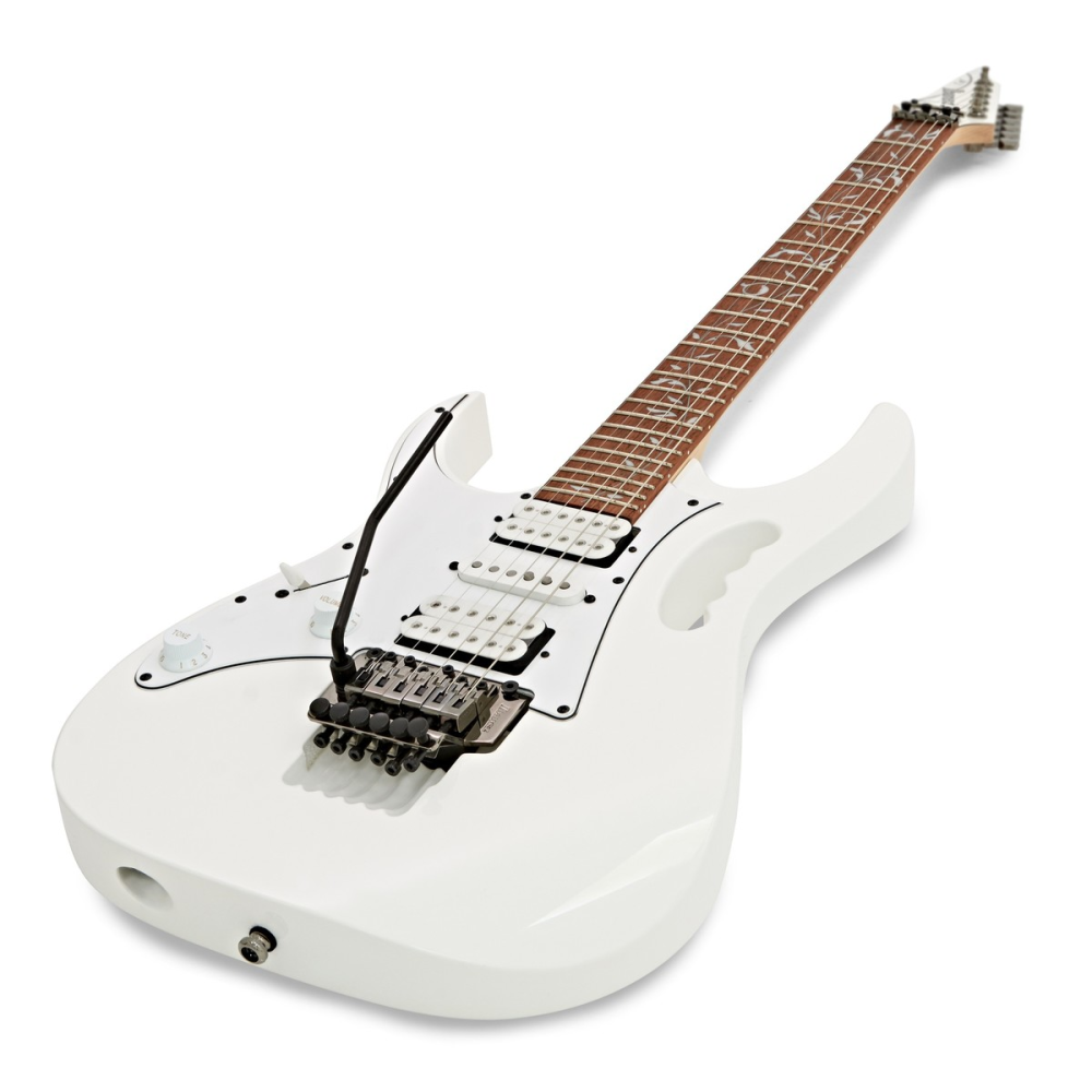 Ibanez JEMJRL Lefthand Jem Junior White Vai Guitar