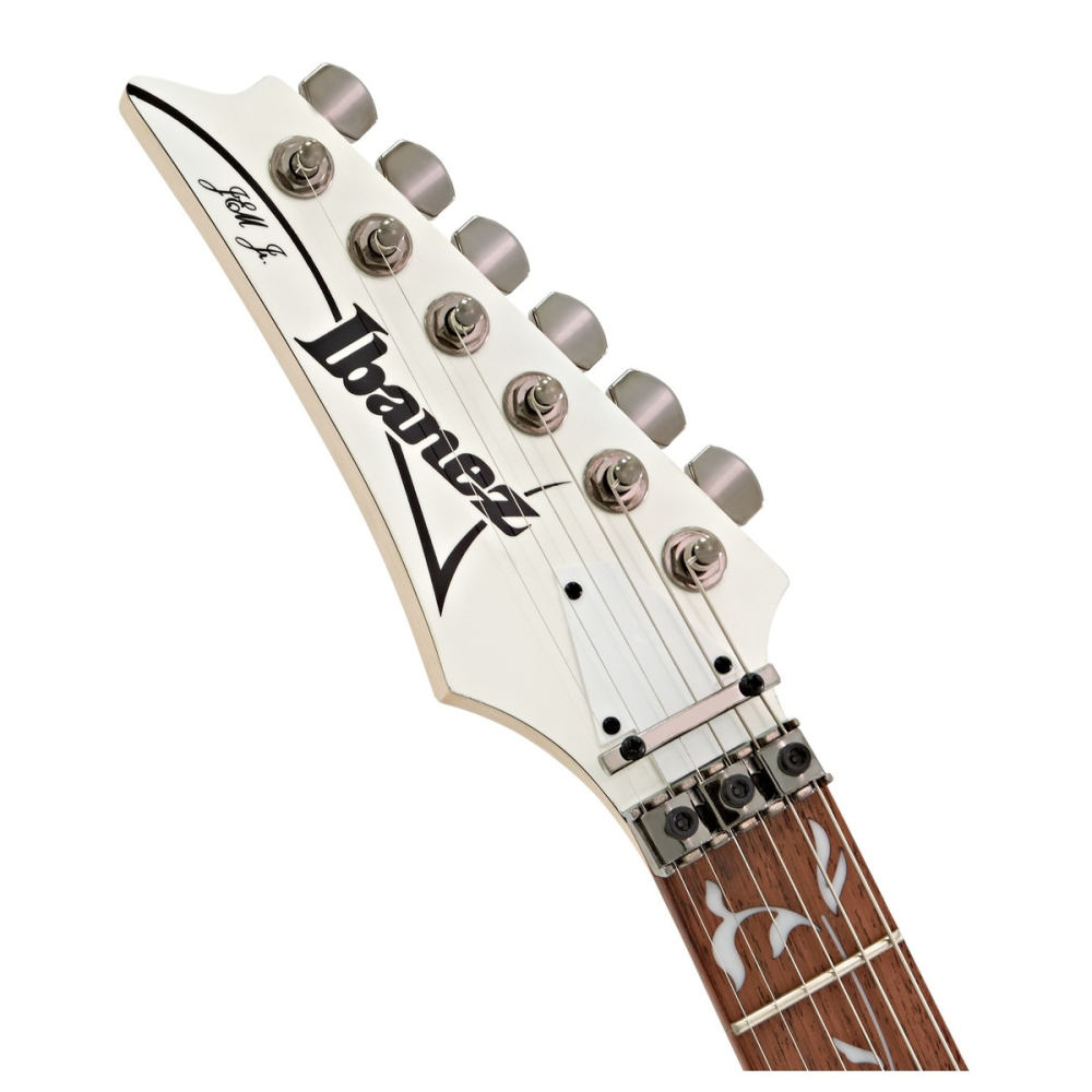 Ibanez JEMJRL Lefthand Jem Junior White Vai Guitar