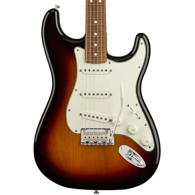 Fender Player Strat Pau Ferro 3 Tone Sunburst Guitar