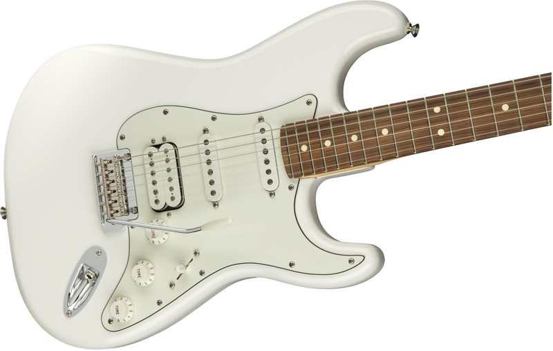 Fender Player Strat HSS Pau Ferro Polar White Guitar