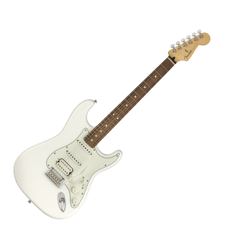 Fender Player Strat HSS Pau Ferro Polar White Guitar