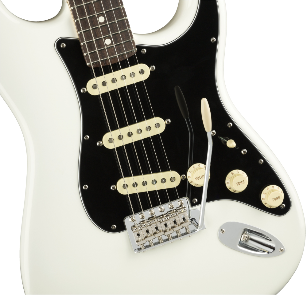 Fender American Performer Strat RW Artic White Guitar