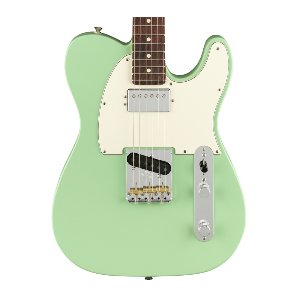 Fender American Performer Tele Hum RW Satin Sea Foam Green Guitar