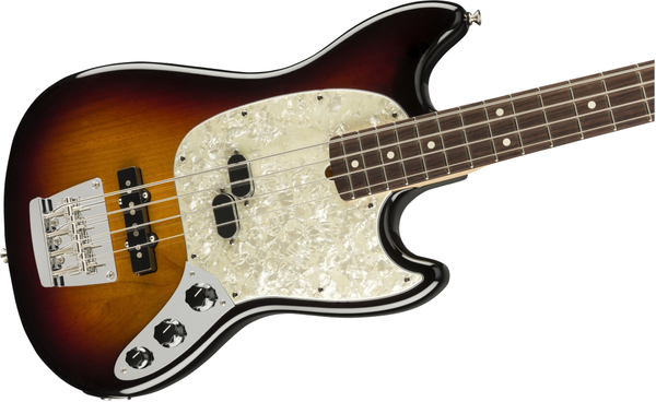 Fender American Performer Mustang Bass RW 3 Tone Sunburst