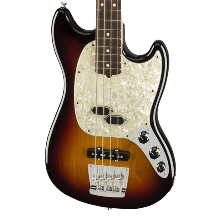 Fender American Performer Mustang Bass RW 3 Tone Sunburst
