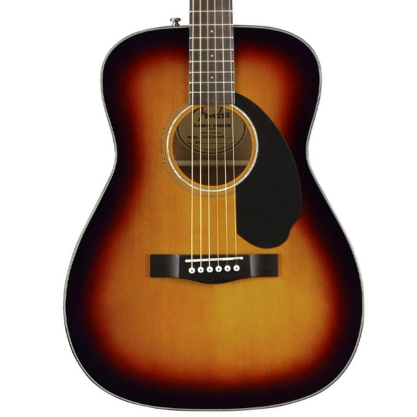 Fender CC-60S Concert Walnut 3 Colour Sunburst Guitar