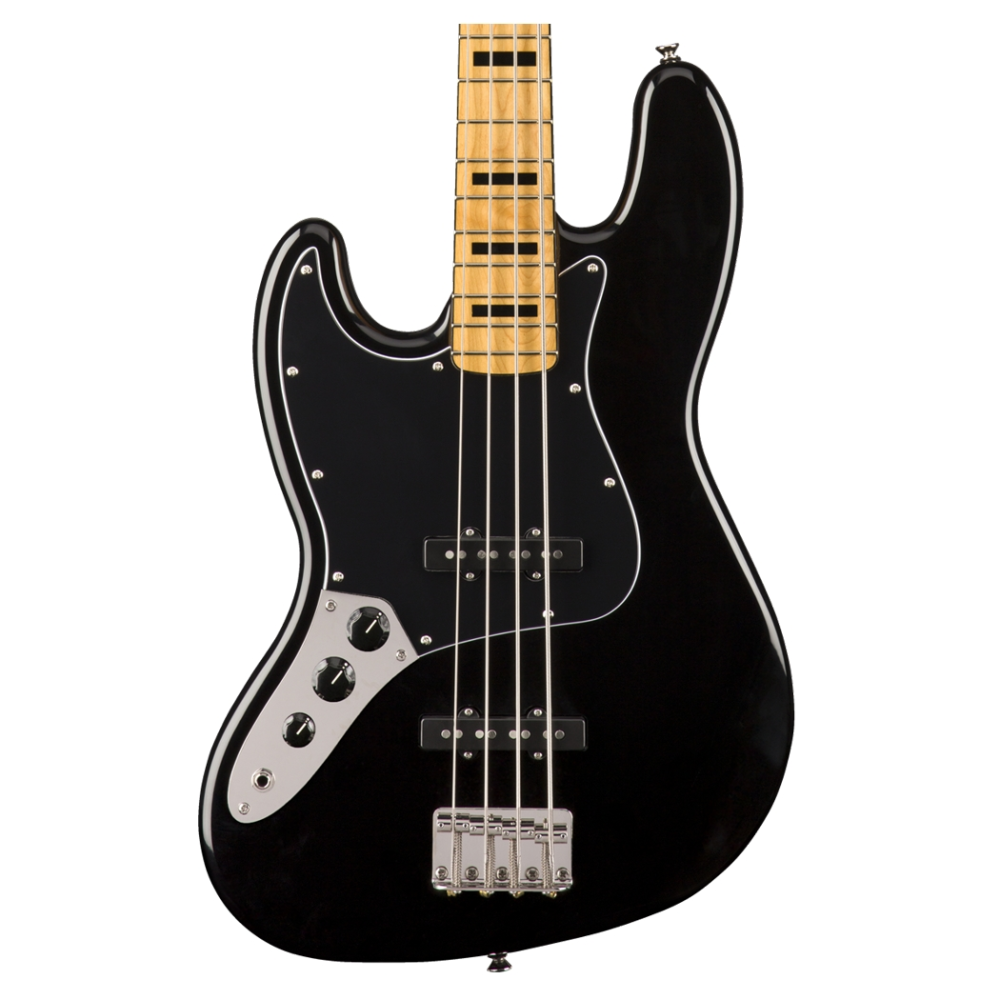 Squier Classic Vibe 70s Jazz Bass Left Hand Maple Black