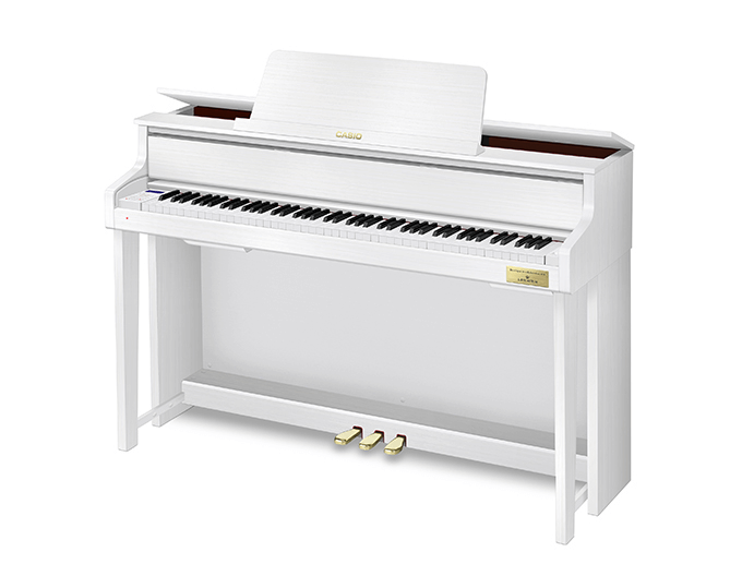 Casio GP310 Grand Hybrid Digital Piano; White with FREE B&O Beoplay H4 2nd Gen Headphones