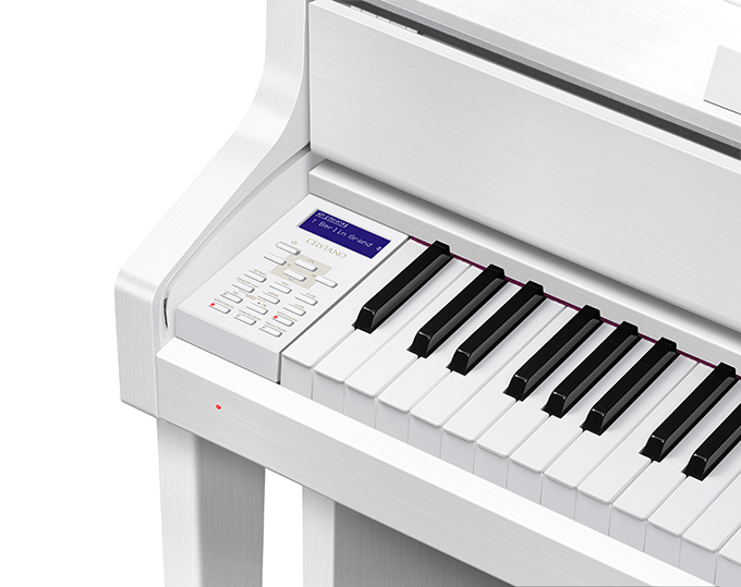 Casio GP310 Grand Hybrid Digital Piano; White with FREE B&O Beoplay H4 2nd Gen Headphones
