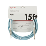 Fender Original Series 15Ft Daphne Blue Guitar Cable