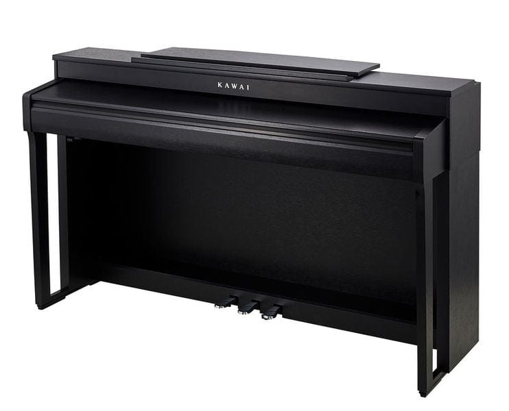 Kawai CN301 Digital Piano; Black with Piano Stool & Kawai SH9 Headphones