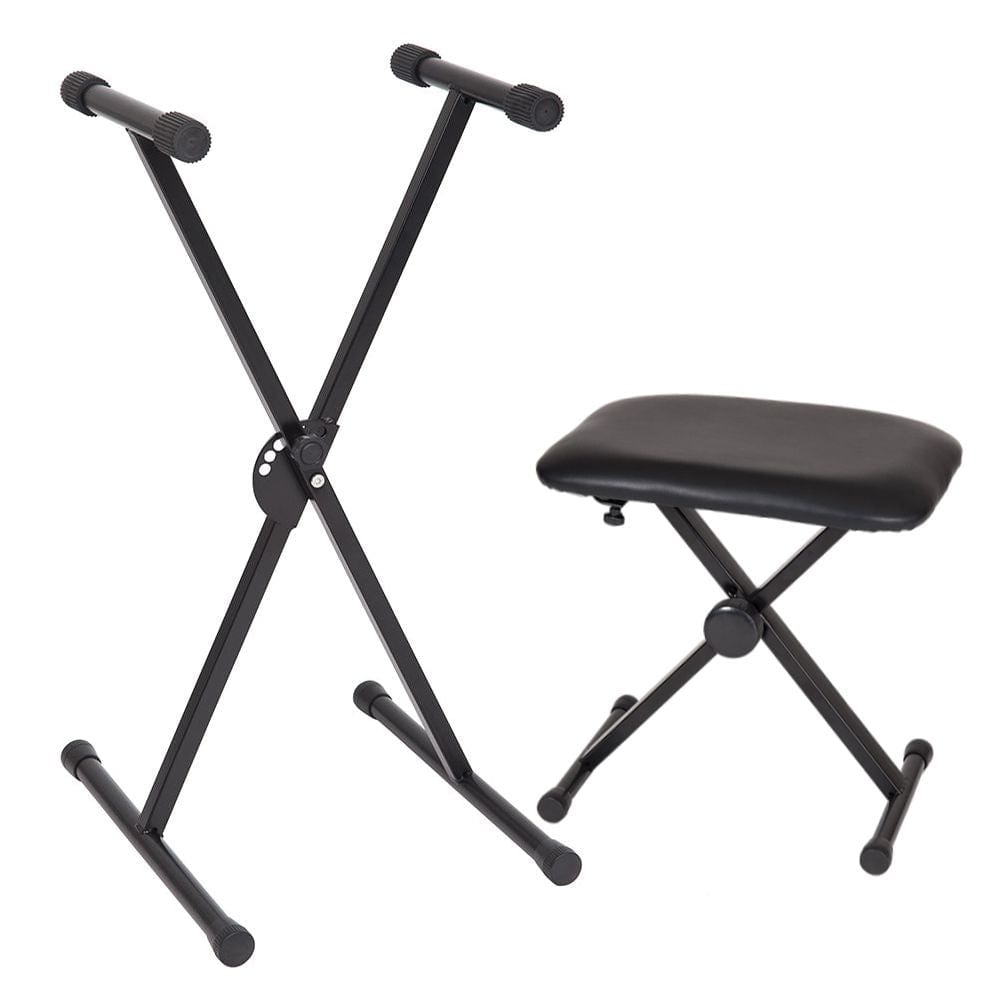 Keyboard Stand & Adjustable Bench Value Package