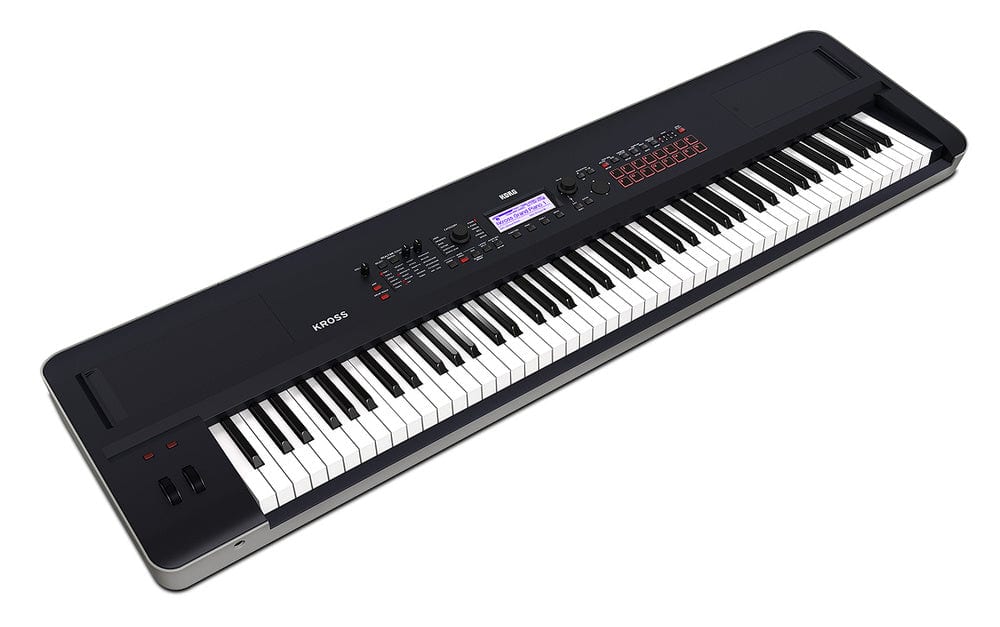 Korg Kross 2 88 Key Synthesizer Workstation; Matt Black