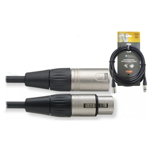 Stagg Music NMC6R XLR-XLR 6m Cable