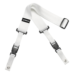 DiMarzio DD2200W ClipLok Quick Release White Guitar Strap