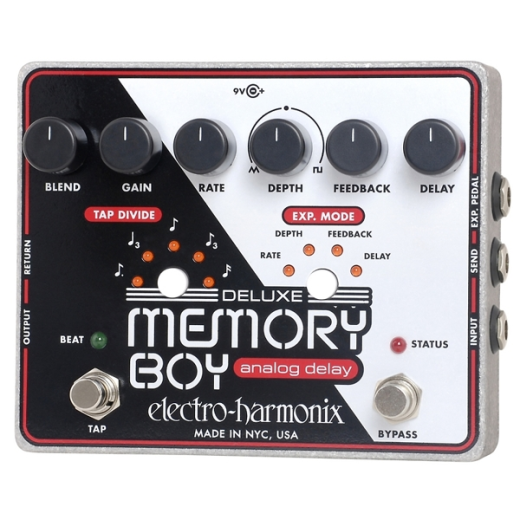 Electro Harmonix Deluxe Memory Boy Analog Delay Pedal