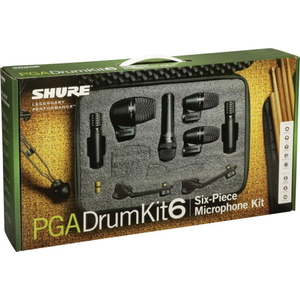 Shure PGADRUMKIT6 Drum Microphone 6pc Set