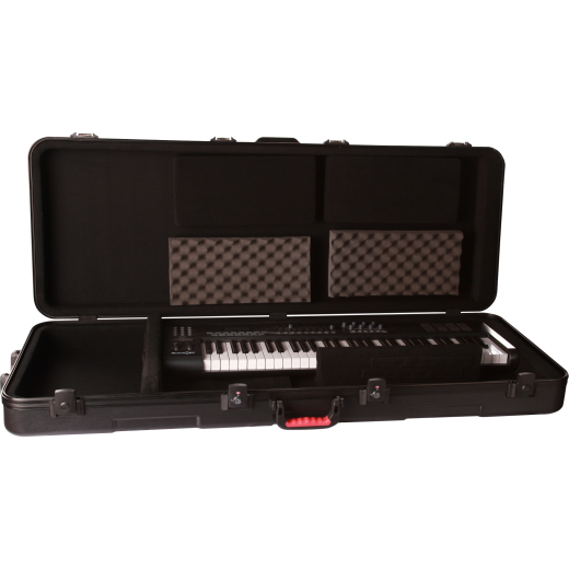Gator 88 Note Slimline Moulded Long Keyboard Case With TSA Locks