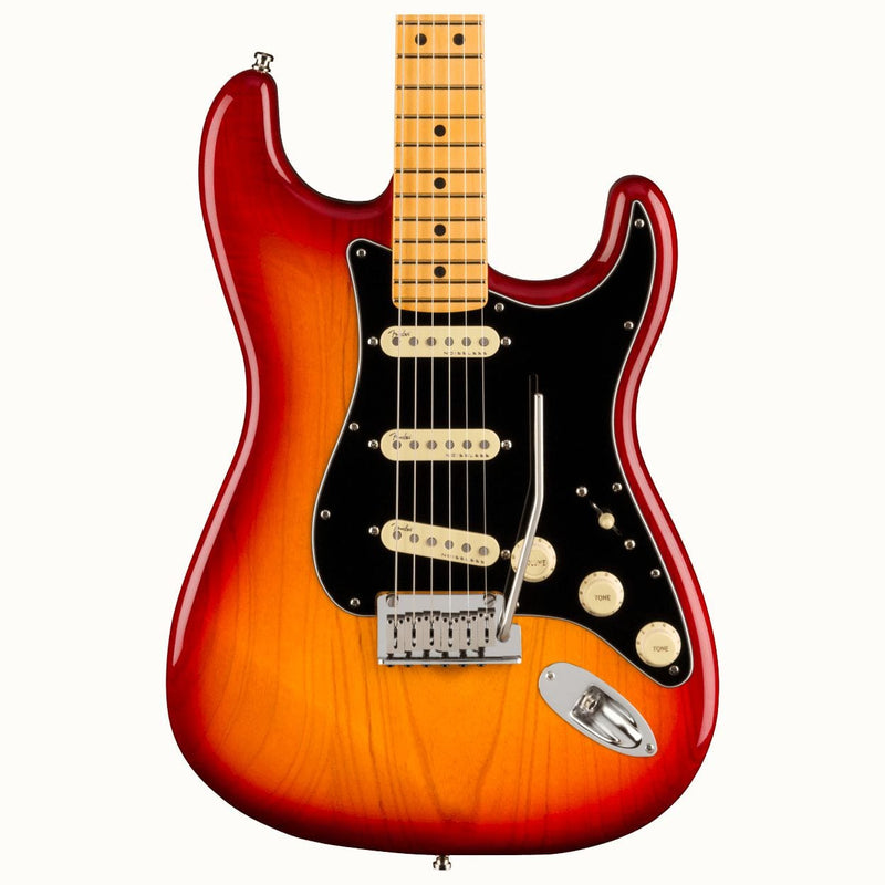 Fender Ultra Luxe Stratocaster Maple Fingerboard Plasma Red Burst