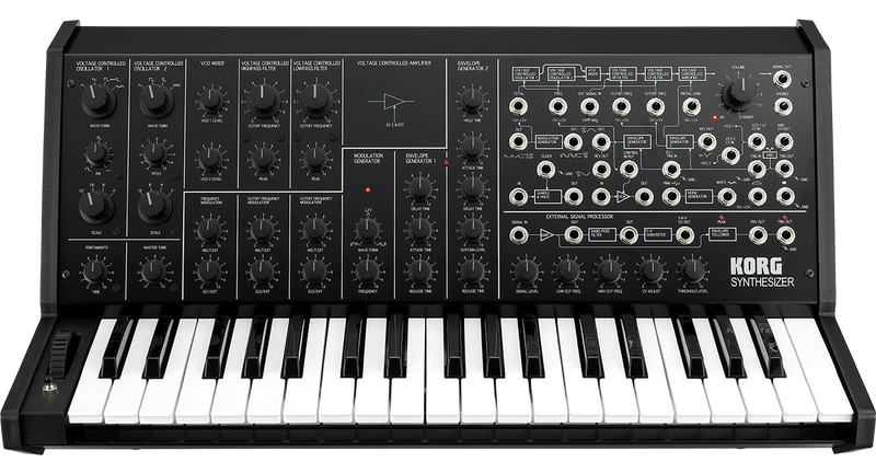 Korg MS20FS Black Analogue Synthesizer