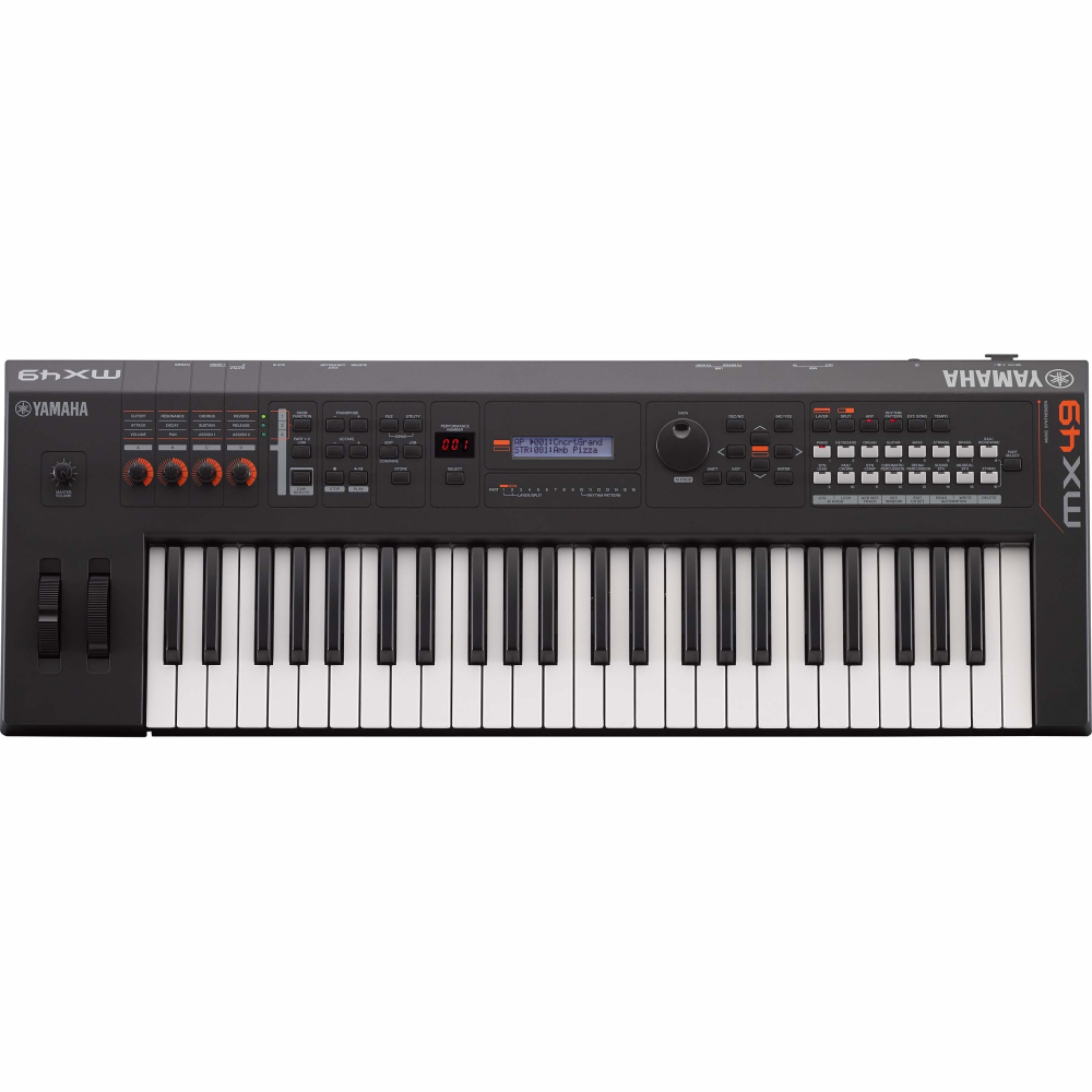 Yamaha MX49 V2 Music Synthesizer; Black