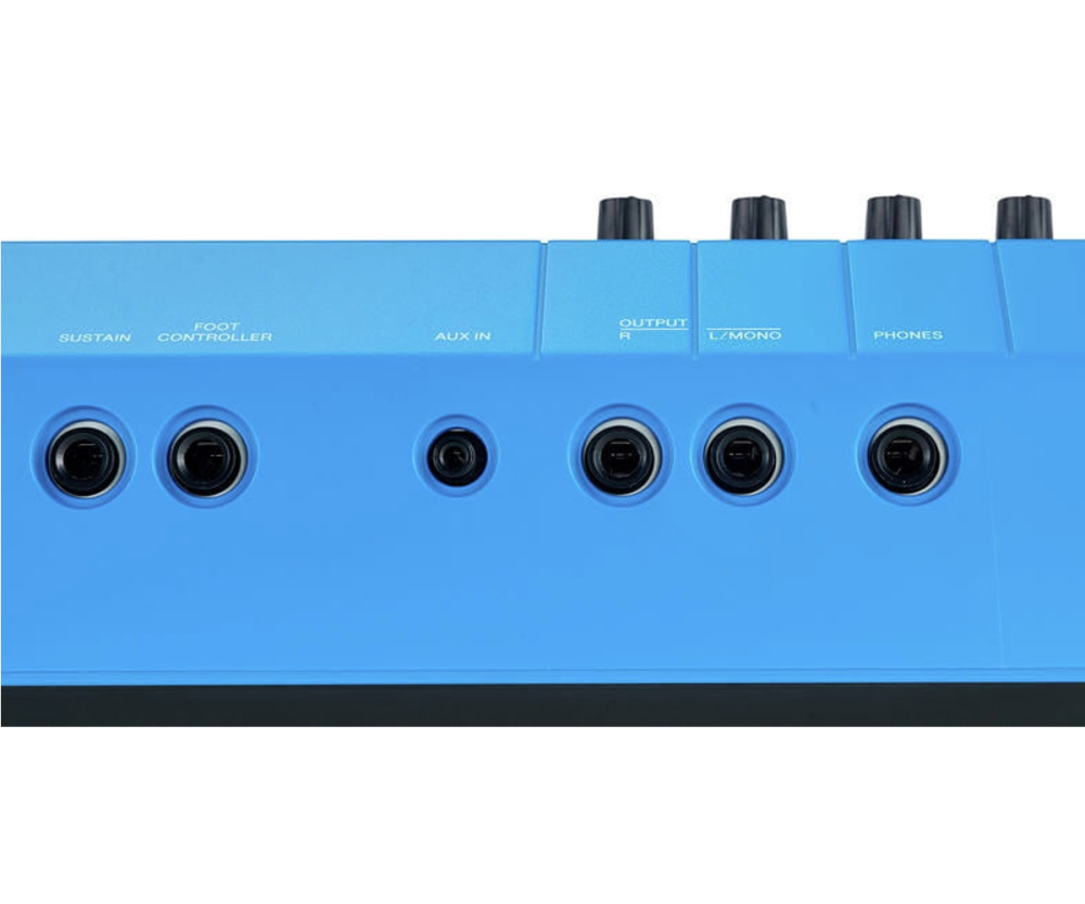 Yamaha MX61 V2 Music Synthesizer; Blue