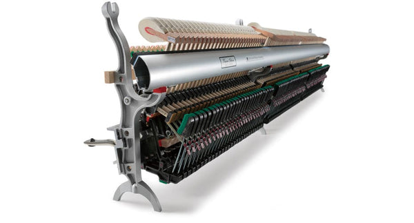Kawai K500 AURES 2 Hybrid Upright Piano; Polished Ebony