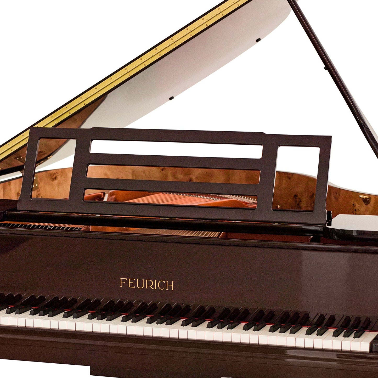 Feurich 162 Dynamic I Grand Piano; Polished Bordeaux
