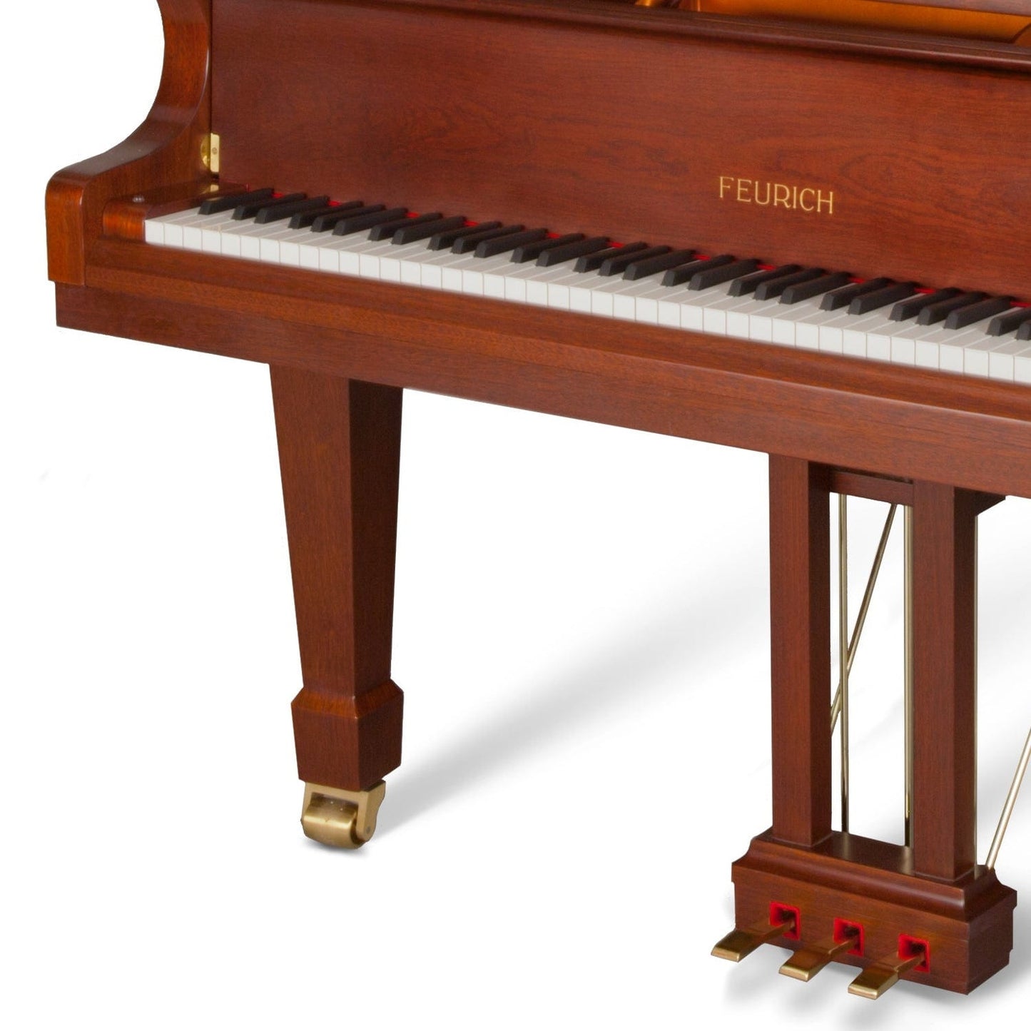 Feurich 162 Dynamic I Grand Piano; Polished Walnut